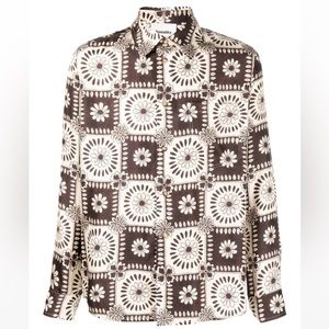 Nanushka Tile Print Shirt